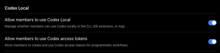 Access token access permission in ChatGPT workspace RBAC settings