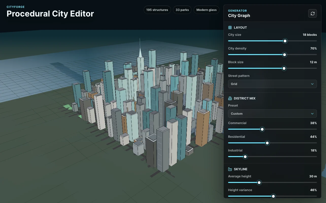 Procedural City Generator