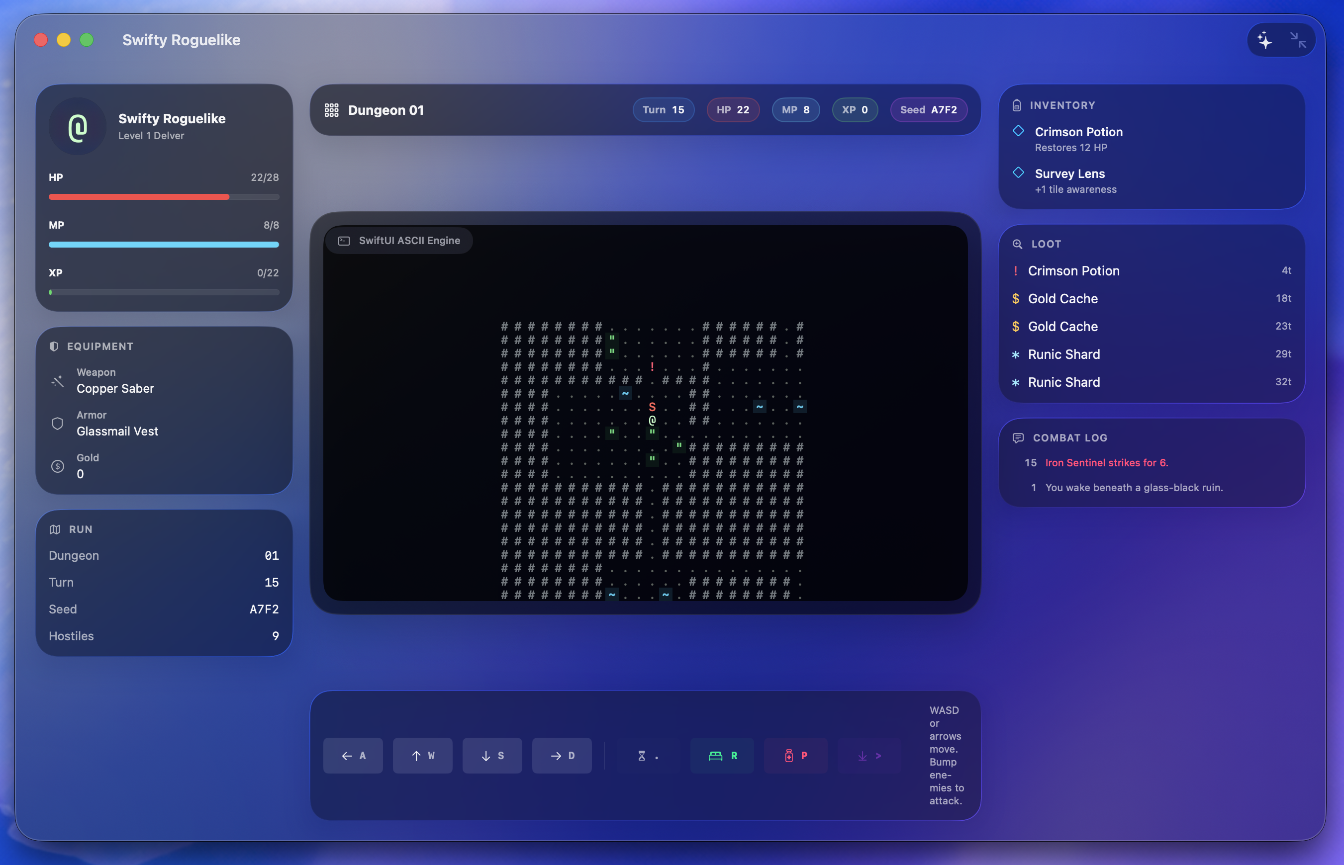 Swifty Roguelike